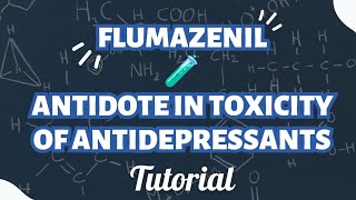 Flumazenil  Antidote in Toxicity of Antidepressants shorts shortvideos ytshorts question [upl. by Noicpecnoc]