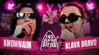 140 BPM BATTLE KNOWNAIM X KLAVA BRAVO AUTOTUNE [upl. by Cichocki]