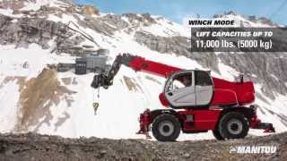 Manitou MRT Series Rotating Telescopic Handlers [upl. by Nelluc]