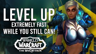 Leveling Is INSANELY Fast In PrePatch CatchUp NOW Ahead Of The War Within Expansion [upl. by Orme535]