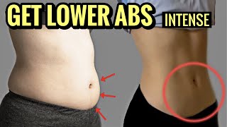 10 Min LOWER ABS Workout Intense  burn lower belly fat NO equipment [upl. by Coshow]