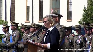 ESERCITO ITALIANO 155° ANNIVERSARIO IN SARDEGNA ALLOCUZIONE PREFETTO CAGLIARI 04 [upl. by Roper]