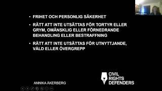 Respekt för rättigheter tema tvångsvård [upl. by Susanetta506]