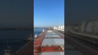 Ship manoeuvring berthing in Port Time Lapse bigship [upl. by Cocks355]