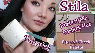 Perfect Me Perfect Hue Eye amp Cheek Palette Tutorial [upl. by Cagle301]