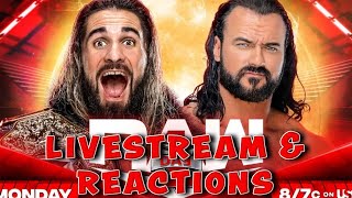 MONDAY NIGHT RAW LIVESTREAM AND REACTIONS DAY ONE [upl. by Kimbra]