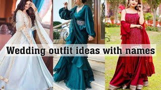 Trendy wedding outfit ideas with namesTHE TRENDY GIRL [upl. by Hsemar]