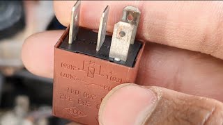 Comment tester un relais 12v dun véhicule How to test a 12v four pin relay on your vehicle [upl. by Flor285]