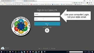 ClassLink Tutorial Part 1 Signing in [upl. by Normac489]