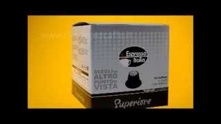 CIALDE CAPSULE ESPRESSO ITALIA SUPERIORE COMPATIBILI NESPRESSO MINIVIDEO [upl. by Gilmore]