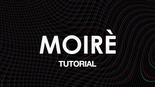 Moiré for After Effects Getting Started Tutorial [upl. by Siurtemed960]