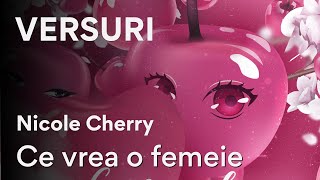 Nicole Cherry  Cine iubeste Versuri Lyrics [upl. by Raffarty992]