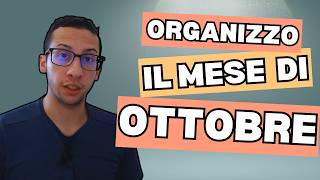 Organizzo il mese di Ottobre 2024 [upl. by Tally]