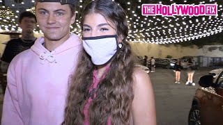 Darianka Sanchez Dodges Questions While Leaving A Date With A Mystery Man At Saddle Ranch 81820 [upl. by Lewendal]