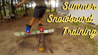 SUMMER SNOWBOARD TRAINING [upl. by Parrish]