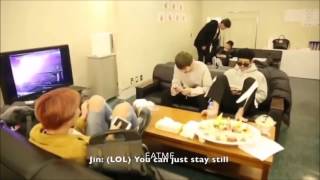 ENG SUB Jin revenging on Yoongi [upl. by Erfert]