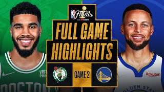 CELTICS at WARRIORS  FULL GAME 2 NBA FINALS HIGHLIGHTS  June 5 2022 [upl. by Nuahsel]