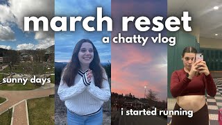 reset for march with me monthly reset vlog [upl. by Naesal]