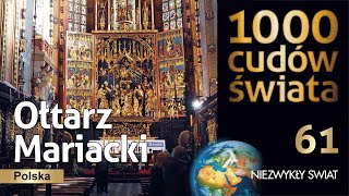 1000 cudów świata  Ołtarz Mariacki dłuta Wita Stwosza  4K [upl. by Ennayar313]