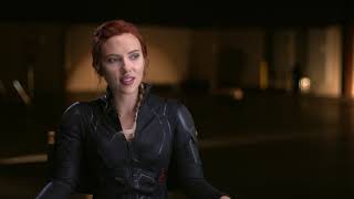 Scarlett Johansson Interview on Black Widow [upl. by Maddeu43]