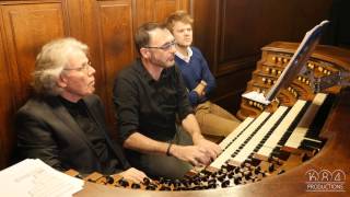 SaintSulpice organ Yves Castagnet plays Viernes Allegro from 2nd Symphony Oct 2016 [upl. by Nallaf]