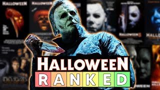 Ranking every HALLOWEEN film [upl. by Nitsu]