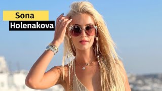 Sona Holenakova  Bikini Photos [upl. by Burlie943]