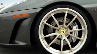 Ferrari F430 on Niche Monza Wheels [upl. by Elleuqram360]