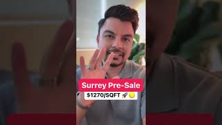 Surrey Presale  1270Sqft 🤯 [upl. by Acinelav]