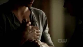 Vampire Diaries  Season 2 Episode 22  2x22  Damons and Elenas Kiss Scene  Delena Love [upl. by Klenk]