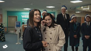 WestJet Christmas Miracle  Connecting Holiday Heroes WestJetChristmas [upl. by Alhan]