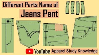 Different Parts Name of a Jeans Pant [upl. by Louis378]