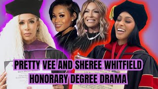 Pretty Vee Facing Backlash For Demanding That People Call Her DR After Receiving An Honorary Degree [upl. by Eelyme416]