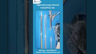 Sigmoidoscope Electric TubeampPilot Set Gynecology Proctoscope Anoscope Surgical Instruments [upl. by Gabey]