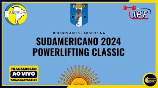 DIA 4 SUDAMERICANO DE POWERLIFTING CLASSICO 2024  209 DIA 4 [upl. by Nalliuq]