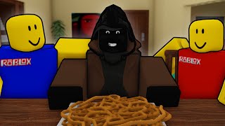 WEIRD STRICT DAD BUT STRANGER IS FRIENDLY Roblox Animation [upl. by Aicargatla]