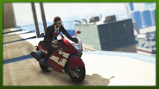 GTA 5 Stunts  Epic Double Stunt  GTA V Stunts amp Fails [upl. by Docia]