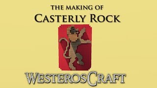 WesterosCraft Timelapse The Making of Casterly Rock [upl. by Graig]