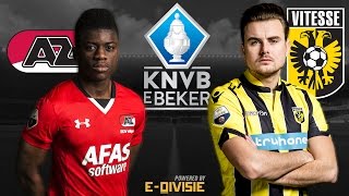 Aristote Ndunu  Paskie Rokus  AZ  Vitesse  KNVB eBeker  EDivisie [upl. by Remark]