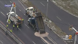 Route 3 reopens in Secaucus after morning crash [upl. by Valentina]