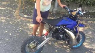 test pit bike 125 2 tempi [upl. by Alabaster]