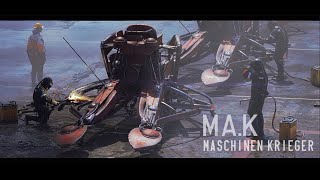 MaK Maschinen Krieger Pigeon Manned Type Scout Flyer Concept Art [upl. by Innus]