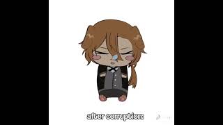 Before and after corruption chuuya art soukoku soukokuedit dazai bsd bungoustraydogs [upl. by Saied]