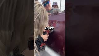 Signing A Car With An Angle Grinder troytinkham69 shorts [upl. by Ib]