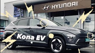 2025 KONA ELECTRIC  test drive plus interior and exterior review hyundaikona konaelectric review [upl. by Carder]