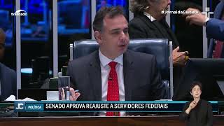 Senado aprova aumento salarial do funcionalismo federal [upl. by Neerom685]