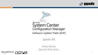 SCCM 2016 Ausrollen von Updates mittels Software Update Point SUP [upl. by Marinelli]