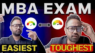 All MBA exams  Easiest to Toughest  Exams Beyond CAT   NMAT  SNAP  XAT  CMAT  worth it [upl. by Marvel371]