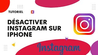 Comment désactiver son compte Instagram temporairement sur iPhone [upl. by Loggia]