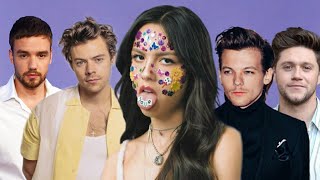 olivia rodrigo obsessing one direction for 1 minute straight [upl. by Aita]